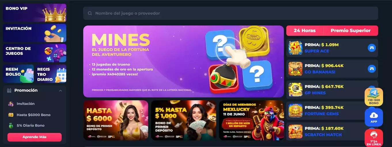 mexlucky casino online